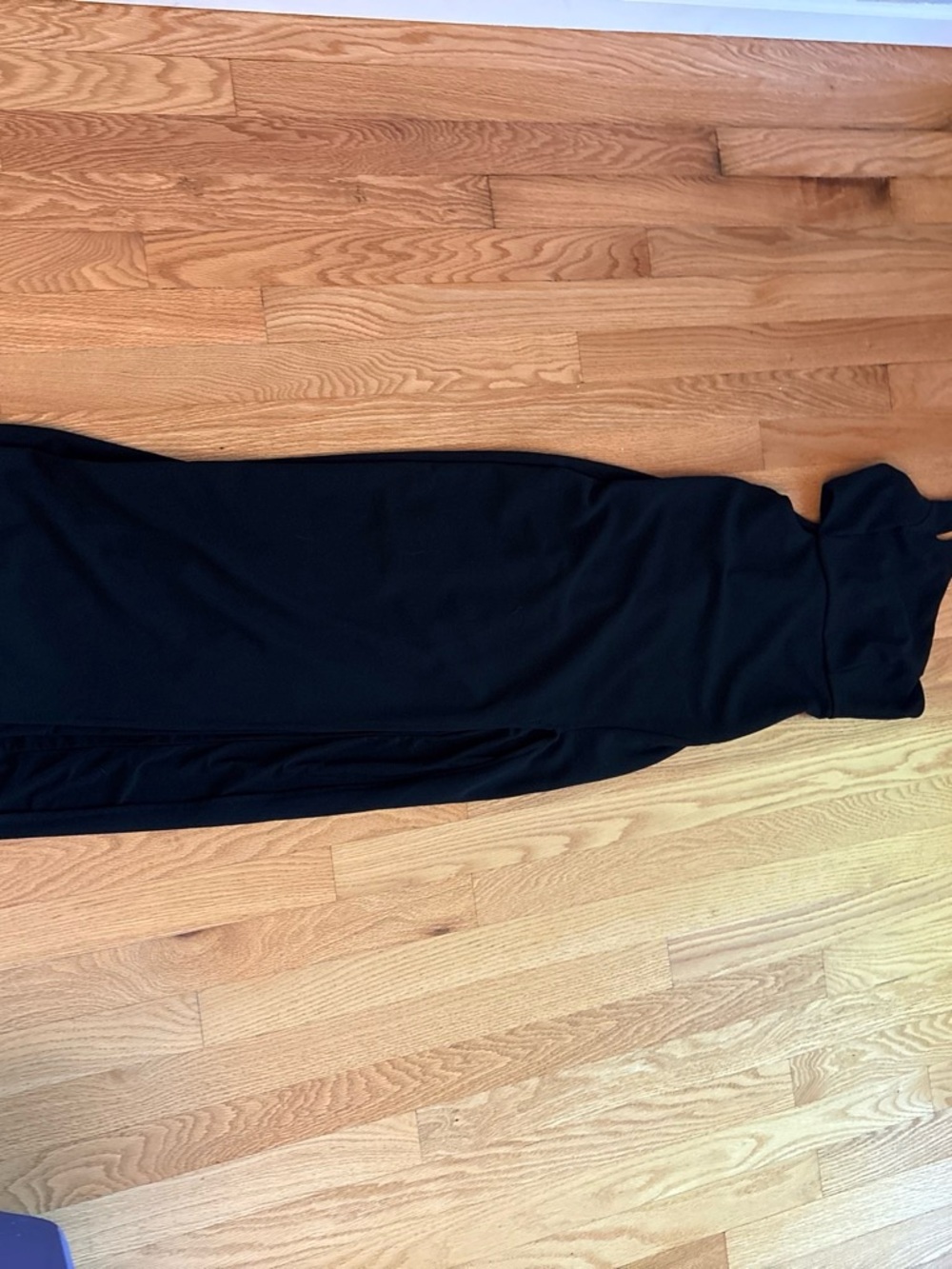 Lulu's Black Strapless Maxi Dress